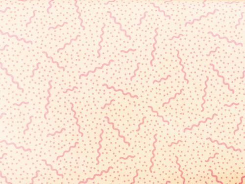 Ruby Star Society Cotton- Sugar Cone- Ripple- Light Neon Pink