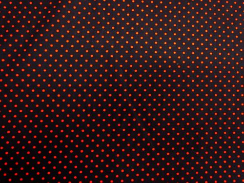 Great value 2mm Spot Cotton- Red on Black #6130 available to order online Australia