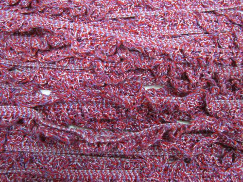 Great value 18mm Stretch Frill Crochet Trim- Berrylicious #662 available to order online Australia