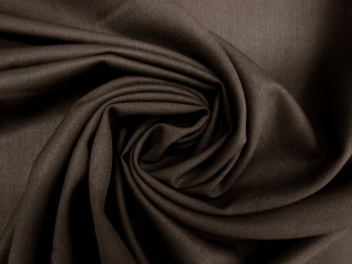 Great value Soft Wool Blend Twill Suiting- Bear Brown #11106 available to order online Australia