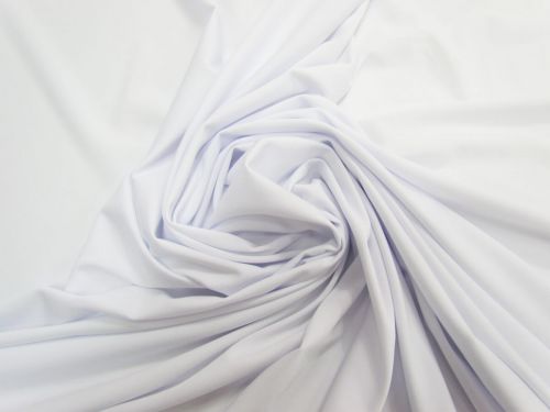 Great value 2-Way Stretch Spandex Lining- White #6135 available to order online Australia