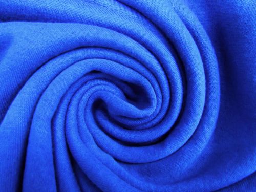 Great value Cotton Blend Brushed Fleece- Royal Azure #11115 available to order online Australia