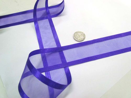 Great value Satin Edge Ribbon 38mm- Purple available to order online Australia
