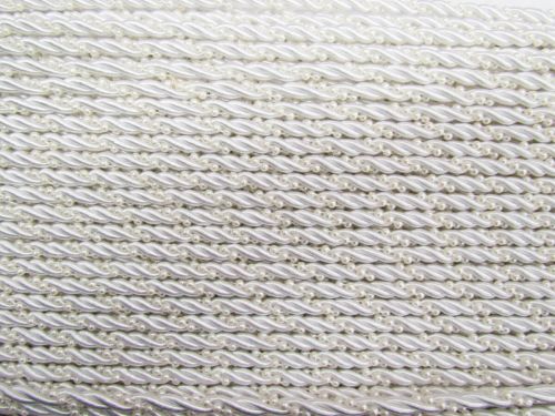 Great value 5mm Pearl Twisted Cord Trim- Ivory #T470 available to order online Australia