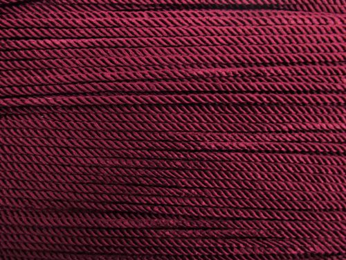 Great value 4mm Twisted Cord Trim- Wine Red #T471 available to order online Australia