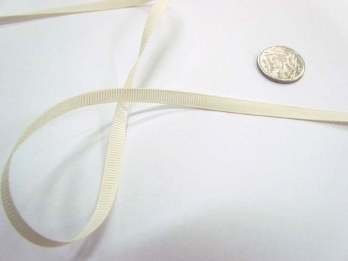 Great value Grosgrain Ribbon 6mm- Antique White available to order online Australia