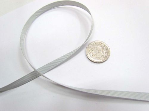 Great value Grosgrain Ribbon 6mm- Silver Grey available to order online Australia