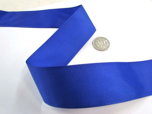 Great value Grosgrain Ribbon 38mm- Royal Blue available to order online Australia
