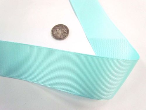 Great value Grosgrain Ribbon 38mm- Seafoam available to order online Australia