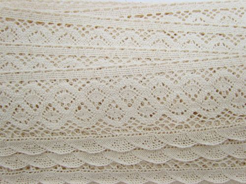 Great value 70mm Caroline Cotton Lace Trim #314 available to order online Australia