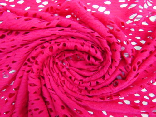 Great value Garden Fireworks Stretch Lace- Raspberry Pink #11147 available to order online Australia
