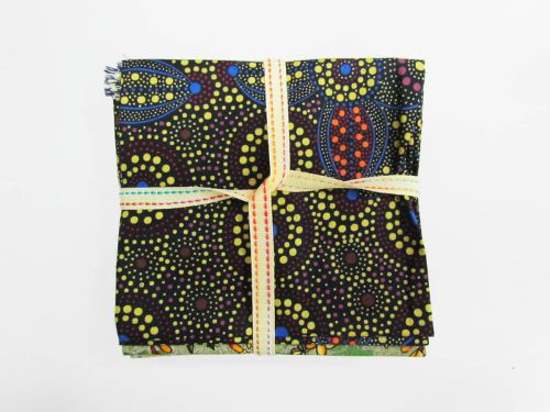 Great value Australian Indigenous Cotton 6 x Fat 1/4 Pack- Flora available to order online Australia