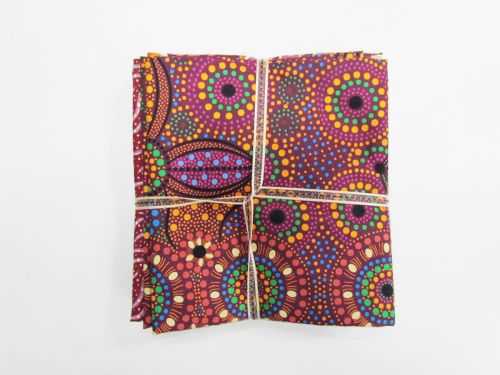 Great value Australian Indigenous Cotton 6 x 1/4 Pack- Berry available to order online Australia