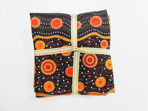 Great value Australian Indigenous Cotton 6 x 1/4 Pack- Fire available to order online Australia