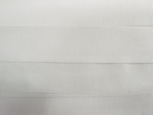 Great value 38mm Viscose Petersham Ribbon- White #T089 available to order online Australia