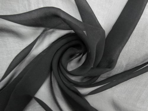Great value Silk Chiffon- Delicate Black #9120 available to order online Australia