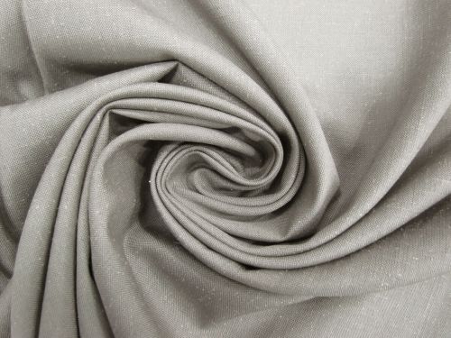 Great value Cotton Blend Slub Weave Suiting- Rainy Grey #11233 available to order online Australia