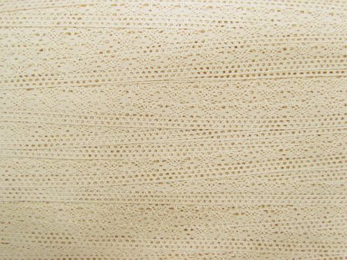 Great value 14mm Dainty Spots Cotton Lace Trim- Natural #T116 available to order online Australia