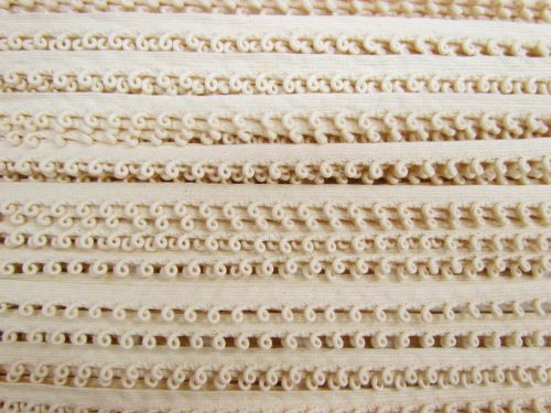 Great value 12mm Loopy Cotton Trim- Natural #T117 available to order online Australia
