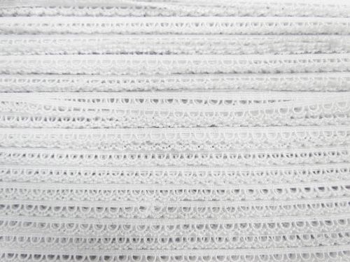 Great value 8mm Rising Sun Lace Trim- White #T121 available to order online Australia