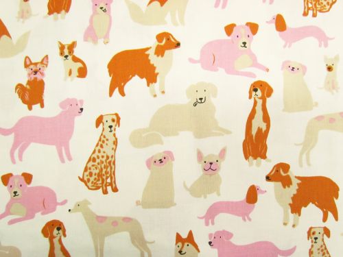 Great value Ruby Star Society Cotton- Dog Park- Dog Medley- Shell available to order online Australia