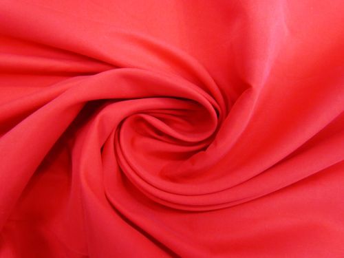 Great value Water Resistant Peachskin Microfibre- Soft Red #11264 available to order online Australia