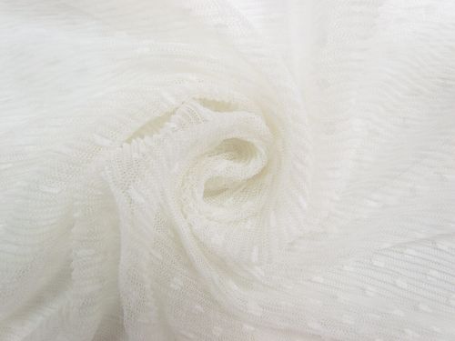 Great value Pleated Hail Spot Mesh- Angel Ivory #9214 available to order online Australia
