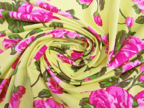 Great value Climbing Roses Matte Spandex- Yellow #11299 available to order online Australia