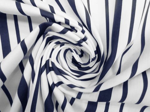 Great value Sail Away Stripe Stretch Cotton Blend Poplin #11344 available to order online Australia