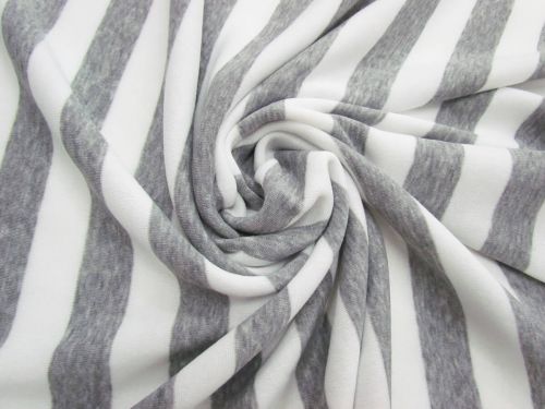 Great value Striped Fleece- Light Grey #5065 available to order online Australia