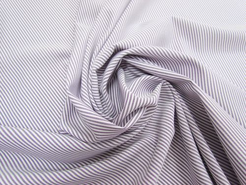 Great value Lavender Stripe Cotton Blend Shirting #6545 available to order online Australia