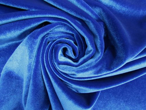 Great value 2way Stretch Velvet- Royal available to order online Australia