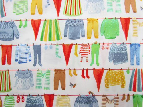 Great value Organic Cotton- Winter Gnomes- Clothes Line- White #51875 available to order online Australia