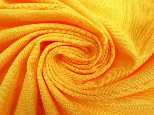 Great value Cotton Blend Pique Knit- Sunflower #11409 available to order online Australia