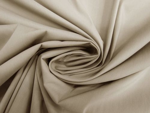 Great value Stretch Cotton Blend Shirting- Oyster Beige #11436 available to order online Australia