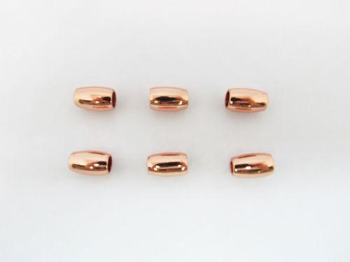 Great value Metal Cord Ends Rose Gold 6pk- RW616 available to order online Australia