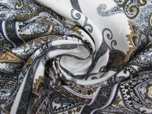 Great value Paisley Panorama Stripe Linen #11446 available to order online Australia