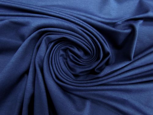 Great value *Seconds* Viscose Jersey- Blueberry Navy #11456 available to order online Australia