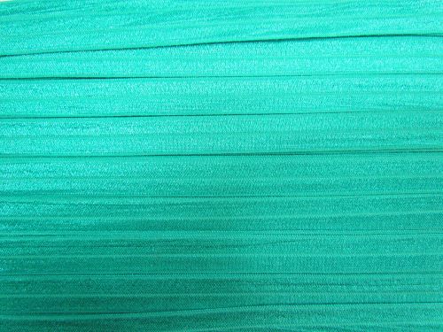 Great value 16mm Shiny Fold Over Elastic- Seafoam Teal #T512 available to order online Australia