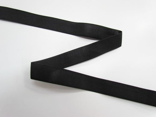 Great value 25mm Soft Knitted Elastic- Black #T515 available to order online Australia