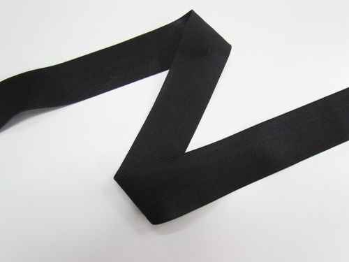 Great value 50mm Soft Knitted Elastic- Black #T518 available to order online Australia
