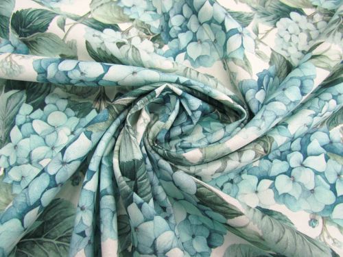 Great value Devonstone Collection- Unrivalled- Hydrangea Cotton Linen Blend- Blue DV4242 available to order online Australia