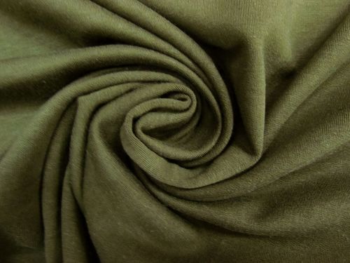 Great value Bamboo French Terry Jersey- Olive Branch Green #9428 available to order online Australia