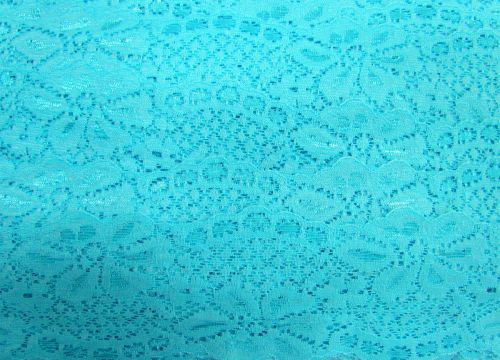 Great value 60mm Stretch Lace Trim- Clear Aqua #353 available to order online Australia