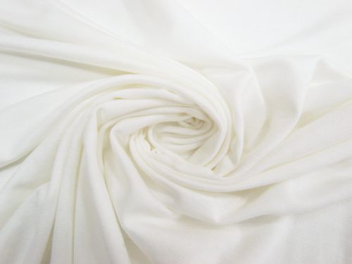 Great value 30m Roll of Bamboo Jersey- Icing Ivory #9467 available to order online Australia