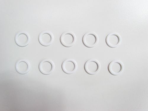 Great value 14mm Plastic White Lingerie Strap Rings RW327- Pack of 10 available to order online Australia
