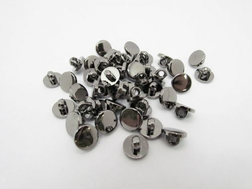 Great value 9mm Button- FB408 Gunmetal available to order online Australia