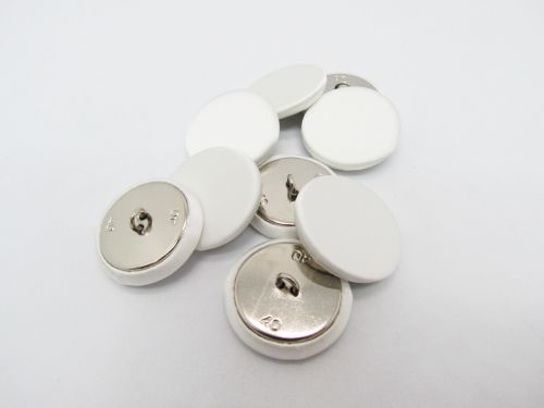 Great value 25mm Button- FB412 White available to order online Australia