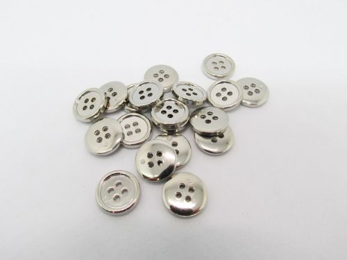 Great value 15mm Button- FB464 Silver available to order online Australia