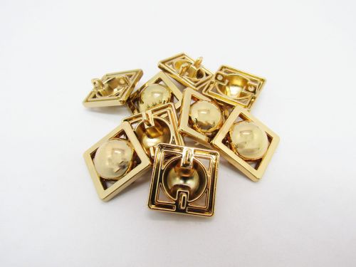 Great value 22mm Button- FB505 Gold available to order online Australia